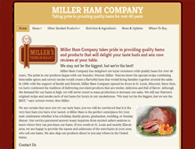 Tablet Screenshot of millerham.com